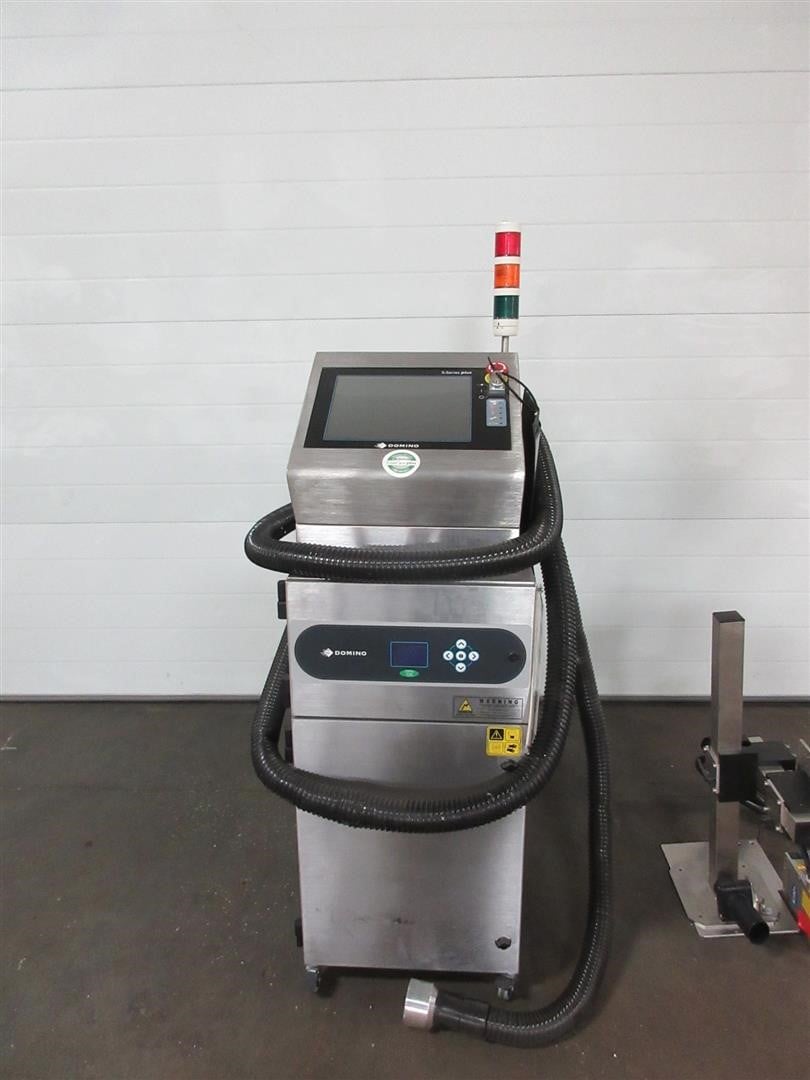 Domino #DPX-500, digital laser coder w/S100 laser, Stainless Steel cabinet, used, 2007, #12340A - Image 3