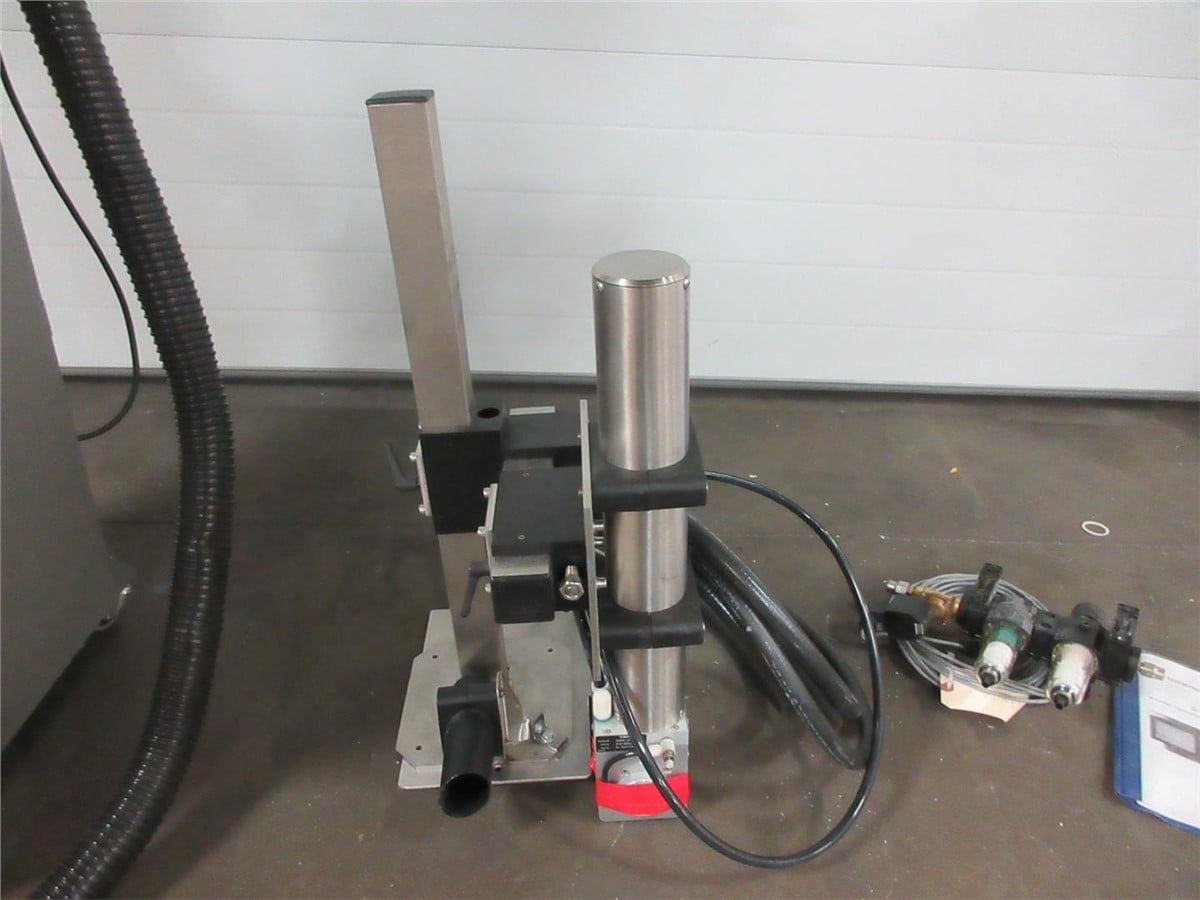 Domino #DPX-500, digital laser coder w/S100 laser, Stainless Steel cabinet, used, 2007, #12340A - Image 6