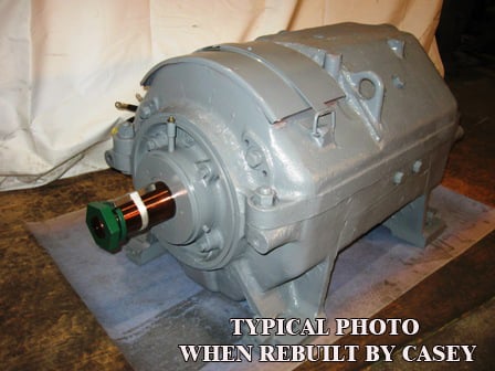 50/65 HP 550/440 RPM General Electric, Frame MD412BE, TENV, Series, 230 Volts, DC Crane and Mill Motor (4 - Image 1