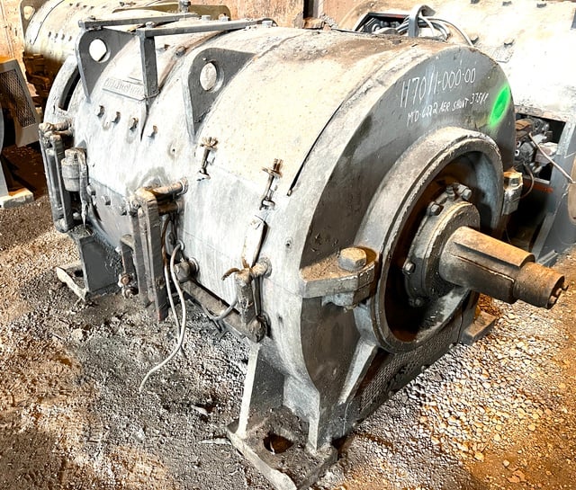 375 HP 360 RPM General Electric, Frame MD622AER, TEFV, Shunt, 230 Volts, DC Crane and Mill Motor - Image 2
