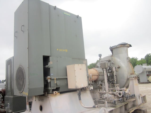 7410 ACFM, Ebara #180-TC, centrifugal gas compressor, gas service, 291/312 PSIA, 1000 HP, 4800 RPM, motor - Image 4