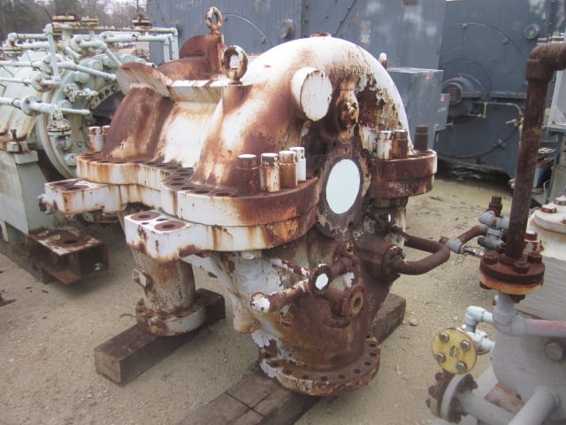 5900 ACFM, DeLaval #4C-14/8, centrifugal gas compressor, 150/300 PSIA, 11000 RPM - Image 6