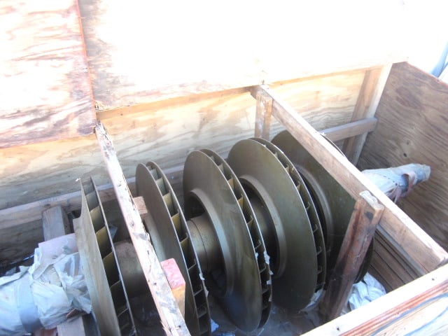 22036 ACFM, Clark #4LB7-5, centrifugal gas compressor, hydrogen service, 265/440 PSIA, 7 stage, 13315 HP - Image 2