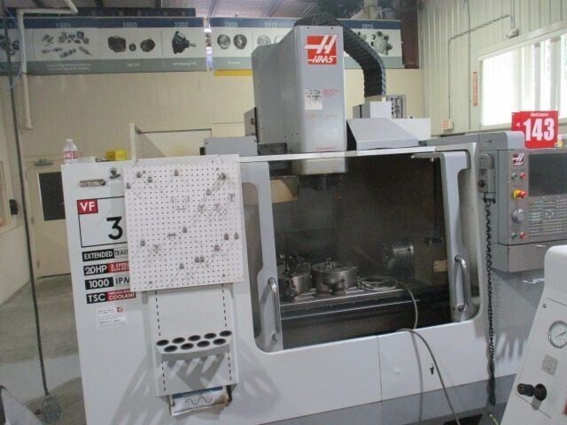 Haas #VF-3YT, CNC Vertical Machining Center, 40" X, 26" Y, 25" Z, 30 HP, 7500 RPM, 30 automatic tool changer - Image 2