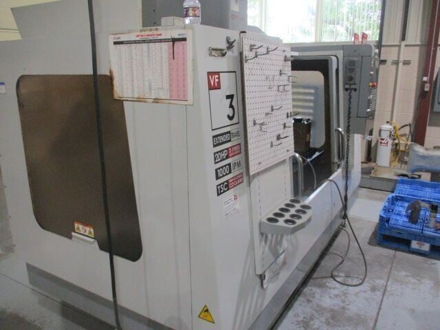 Haas #VF-3YT, CNC Vertical Machining Center, 40" X, 26" Y, 25" Z, 30 HP, 7500 RPM, 30 automatic tool changer - Image 3