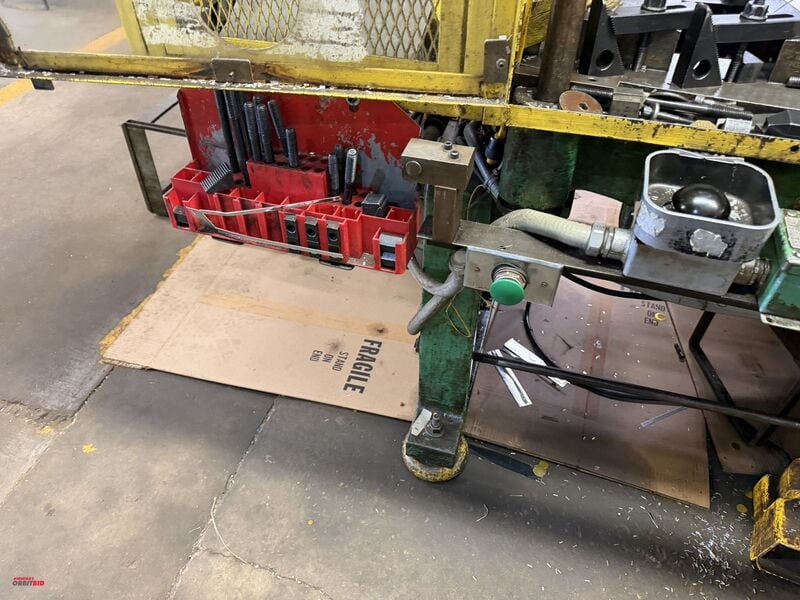 45 Ton, Bliss #105, Mechanical Stamping Press, 3" stroke, 9" shut height, variable speed, dual palm buttons - Image 5