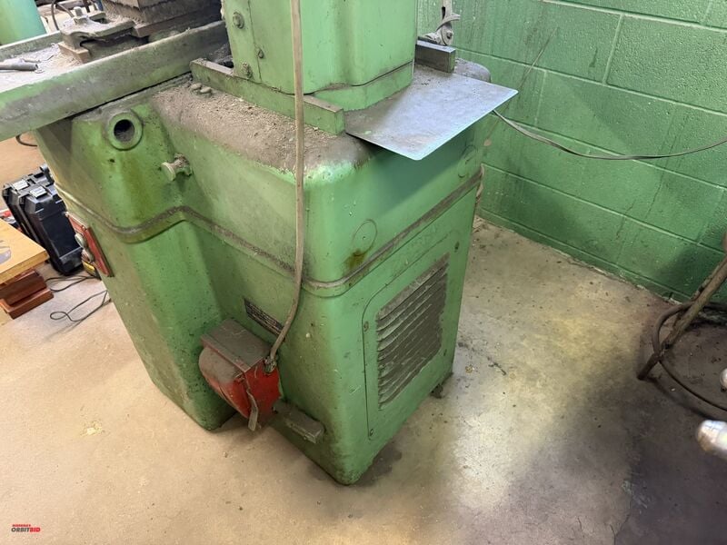 6" x 18" Boyar-Schultz #6-16, Surface Grinder, magnetic chuck, 38" x 9" work surface, overhead light, 1/2 HP - Image 5