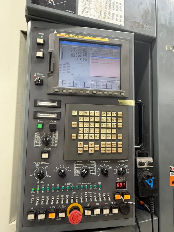 Kitamura #HX400iF, CNC horizontal machining center, 50 automatic tool changer, 28.9" X, 24" Y, 24" Z, 13000 - Image 3
