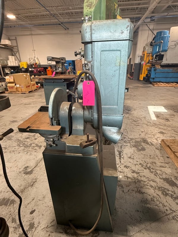 6" x 48" Wilton #4200, belt/disc grinder, 12" disc diameter, 1-1/2 HP, 1 Ph. - Image 6
