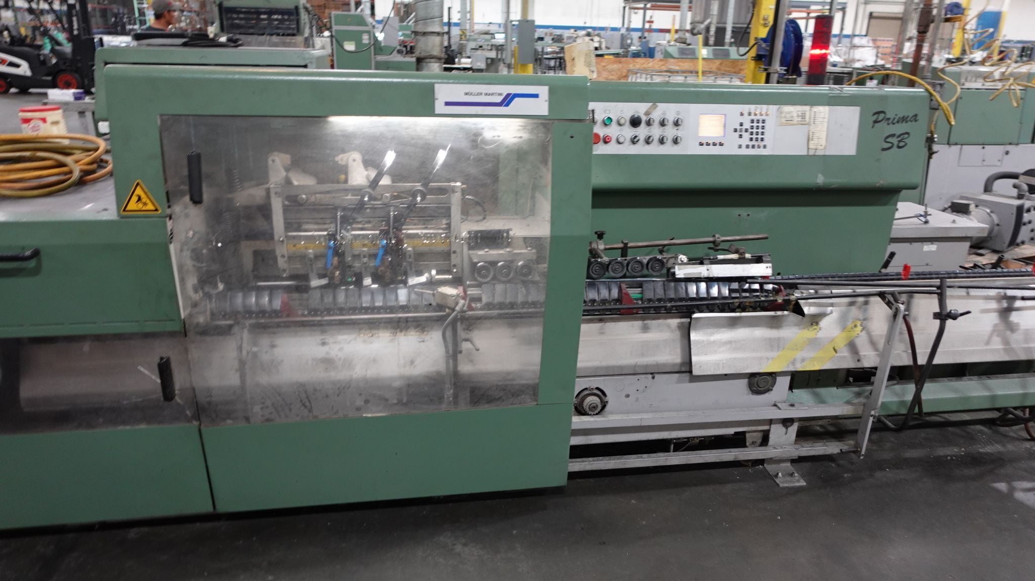 Muller Martini #Prima, Saddle Stitcher, (9) Pockets, 1528 Cover Feeder, Prima SB Stitching & Trimming - Image 4