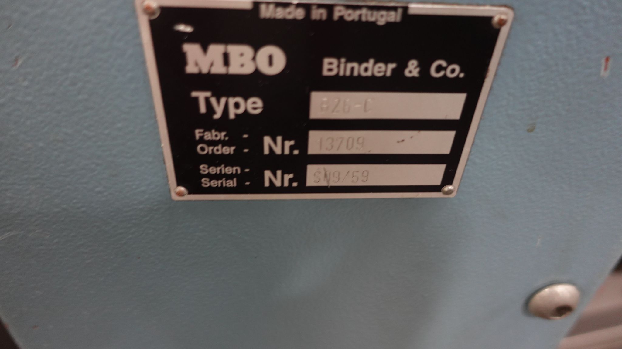 MBO #B26, Folder Line, LOT of 2, w/ Continuous Feeders, 4/4 Buckle Plates, 26" width, 26" x 40" sheet max - Image 8
