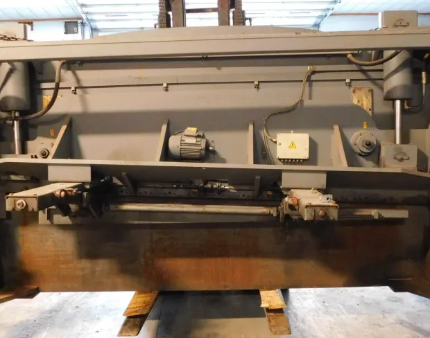 1/2" x 10' Atlantic #HDS10.1/2, hydraulic shear, 39" go-to Back Gauge, SP8 Control, rapid blade gap, adj. - Image 2