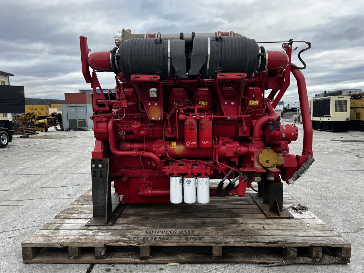 2250 HP Caterpillar #3512, industrial diesel engine, 1900 RPM, frack spec, 19063 hours, 2010 (2 available) - Image 1