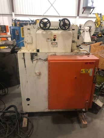 10" x .045" Herr Voss #VMLB14/1.156-17/2, 4H, LH, precision leveler, 17-work rolls (9 over 8), 200 FPM - Image 1