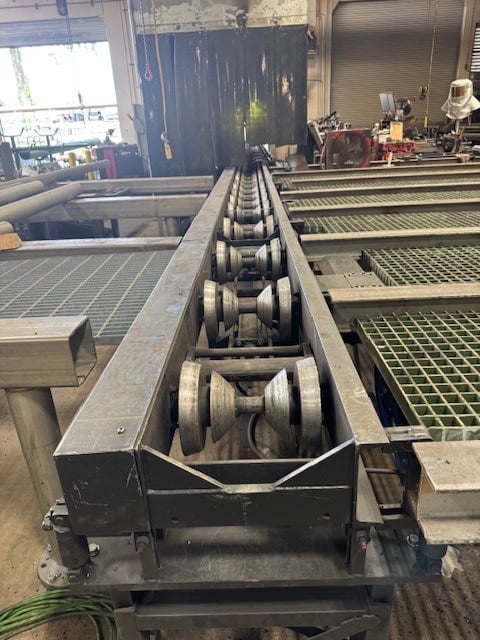 Vernon #MPM5, CNC pipe profiler, 5-Axis, 3"-48" pipe diameter, 40' machine bed, Lincoln FineLine 300 plasma - Image 6