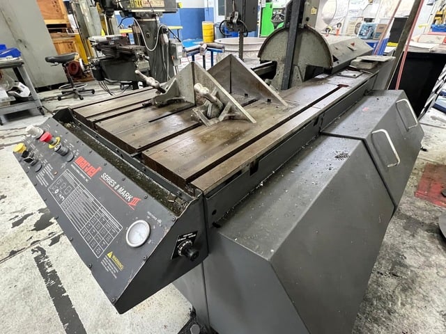 18" x 22" Marvel #Series-8-Mark-III, vertical tilt frame band saw, 184" x 1-1/4" x .042" blade, 50-450 FPM - Image 5