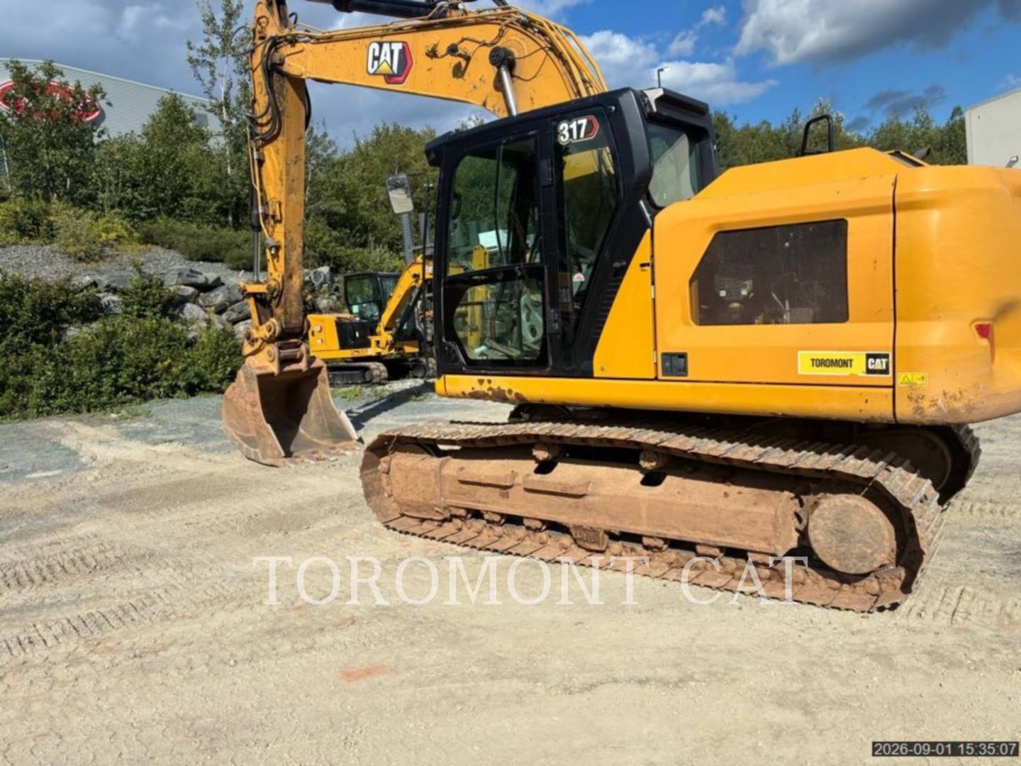 Caterpillar 317-07, 7092 hours, S/N: TZE00350, 2021 - Image 8