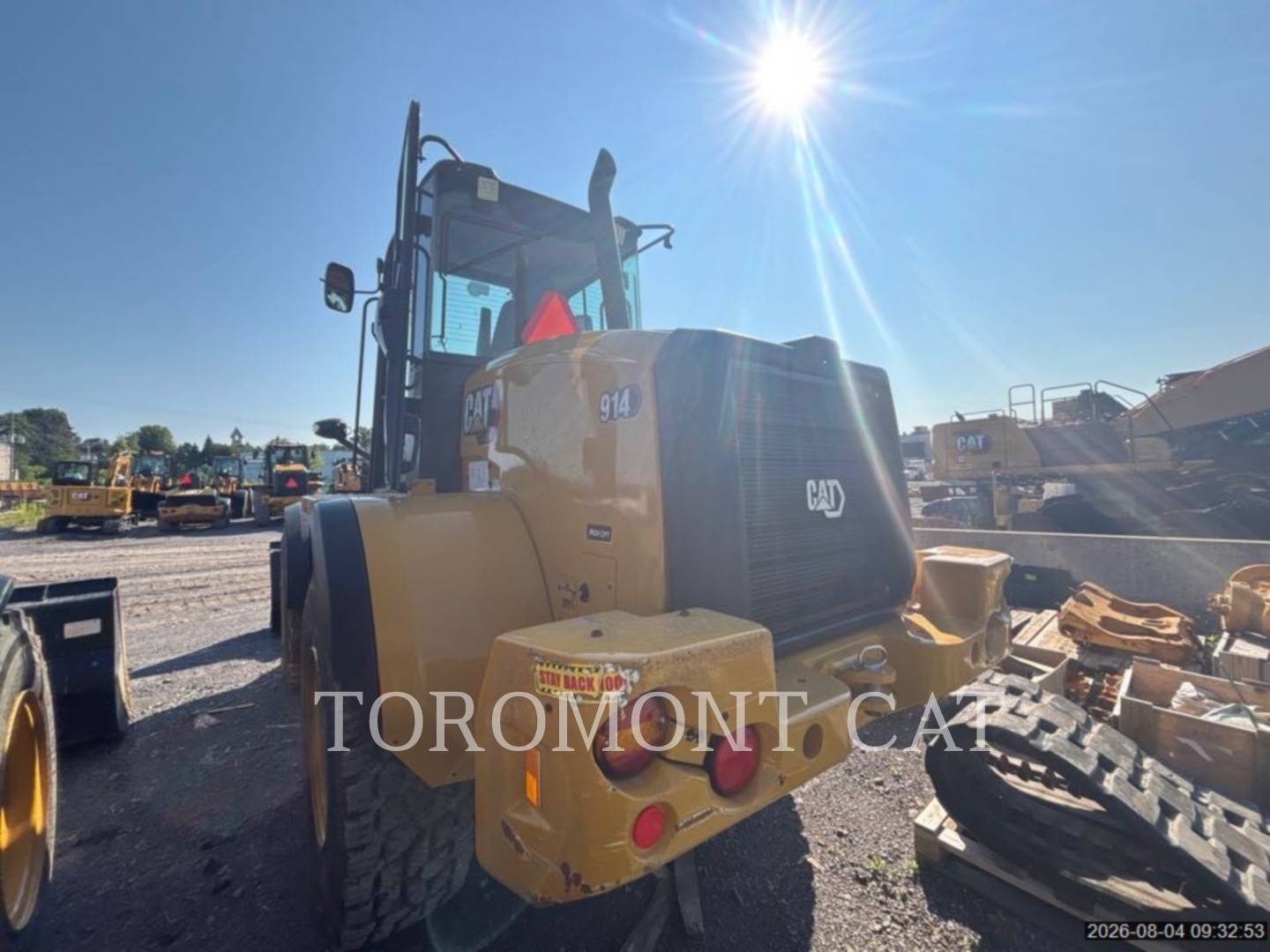 Cat 914, Compact Wheel Loader, 1716 hours, S/N: JC300930, 2023 - Image 4