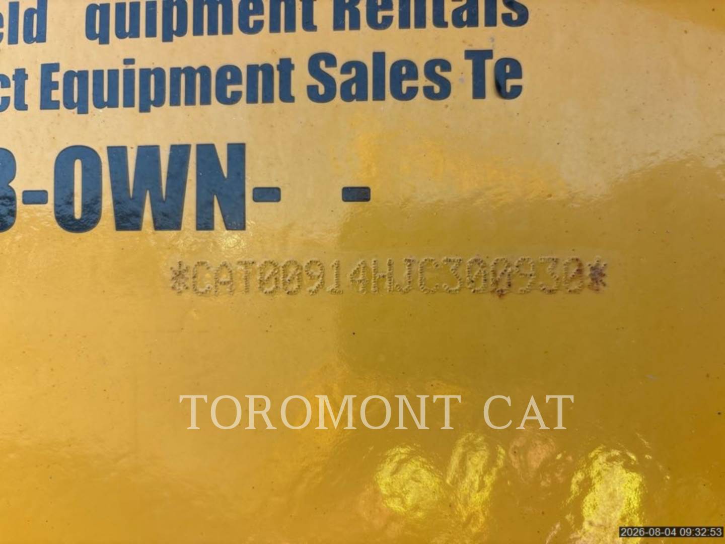 Cat 914, Compact Wheel Loader, 1716 hours, S/N: JC300930, 2023 - Image 5