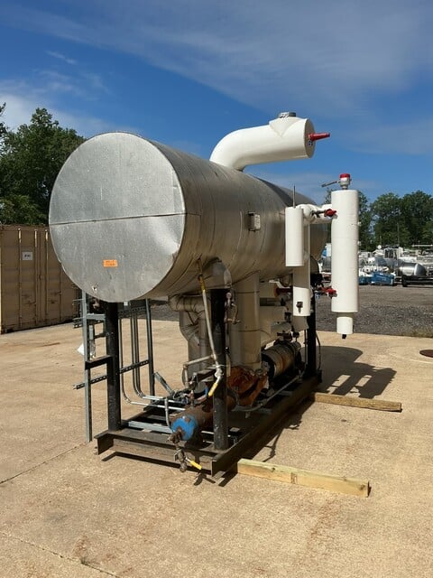 York amonia refrigeration chiller evaporation system, 250 fv psi, 60 gpm - Image 5