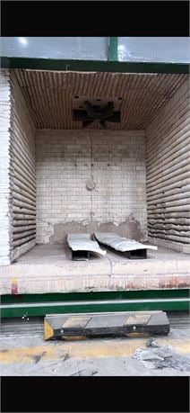 59" width x 59" H x 59" D Prefinsa #HR-AG-150-3.4/800-PE, box furnace, 1472°F max., 96 kW, 3 ton load, 460 - Image 3