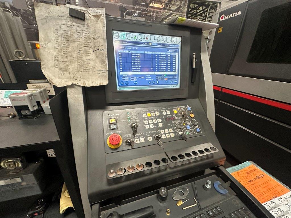 Amada #FOL-3015-AJ, CNC fiber laser, 4000 watt, 5' x10'tbl., 2014 - Image 3