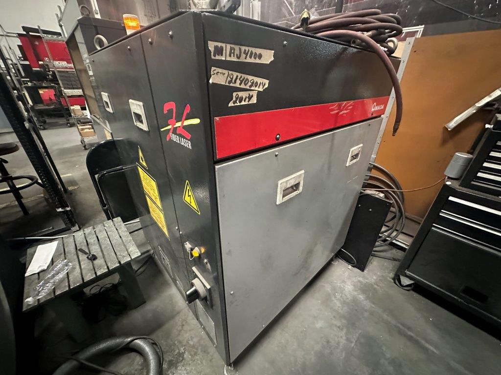 Amada #FOL-3015-AJ, CNC fiber laser, 4000 watt, 5' x10'tbl., 2014 - Image 5