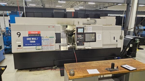 Mazak #Integrex-300-IIIST, CNC turning center, 33.5" swing, 60" length, 3.46" bore, 10" chuck, 4000 RPM, 40 - Image 1