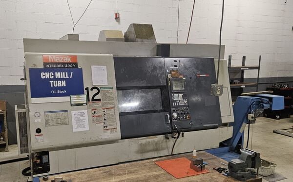 Mazak #Integrex-300Y, CNC turning center, 24" swing, 40.71" length, 3.46" bore, 10" 3-jaw chuck, 3500 RPM, 35 - Image 2