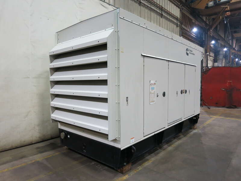 400 KW Cummins #DFEH, diesel generator set, 277/480 Volts, 755 HP @ 1800 RPM, QSX15-G9 NR2 engine, 410 hours - Image 3