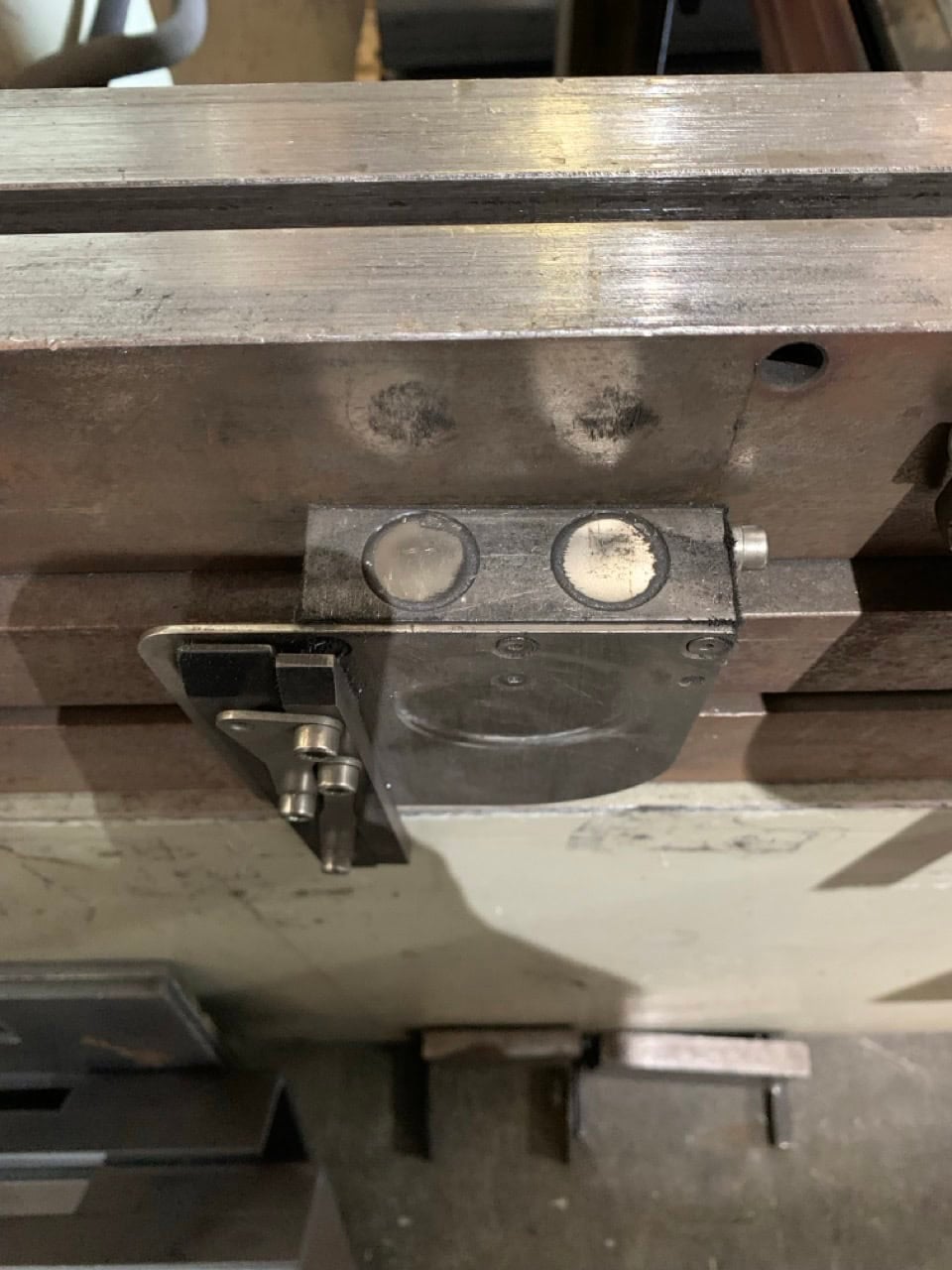 130 Ton, Accurpress #71308, hydraulic press brake, 8' overall, 10" throat, 24" X-Axis, 2-Axis backgauge, 800 - Image 7