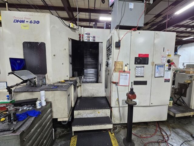 Daewoo Doosan #DHM-630, CNC Horizontal Machining Center, 39.4" X, 31.5" Y, 33.5" Z, 30 HP, 6000 RPM, CAT 50 - Image 1
