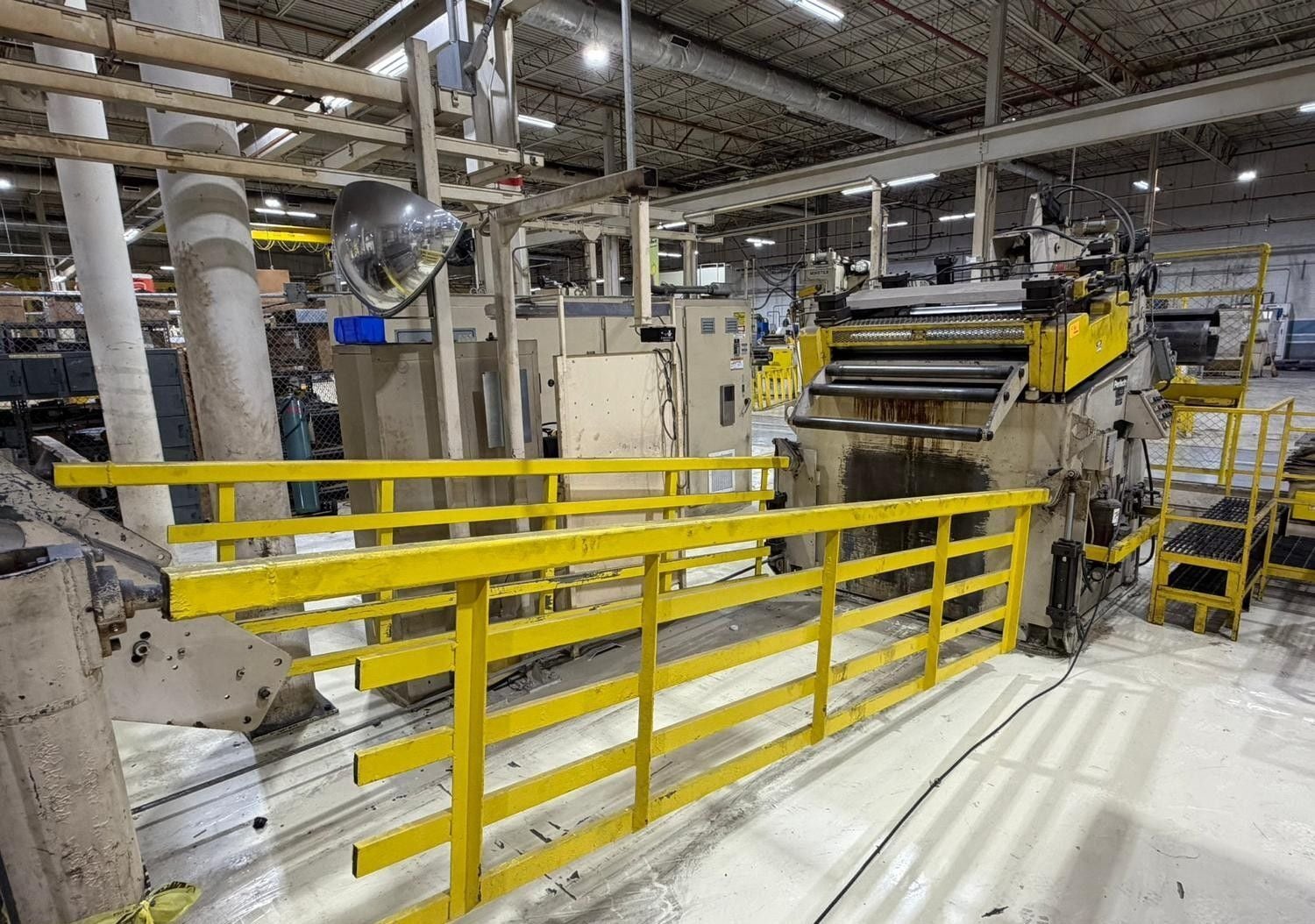 48" x .14" Perfecto, 7-Roll Straightener, entry & exit pinch rolls w/ air lift, 100 FPM line speed, peeler - Image 2