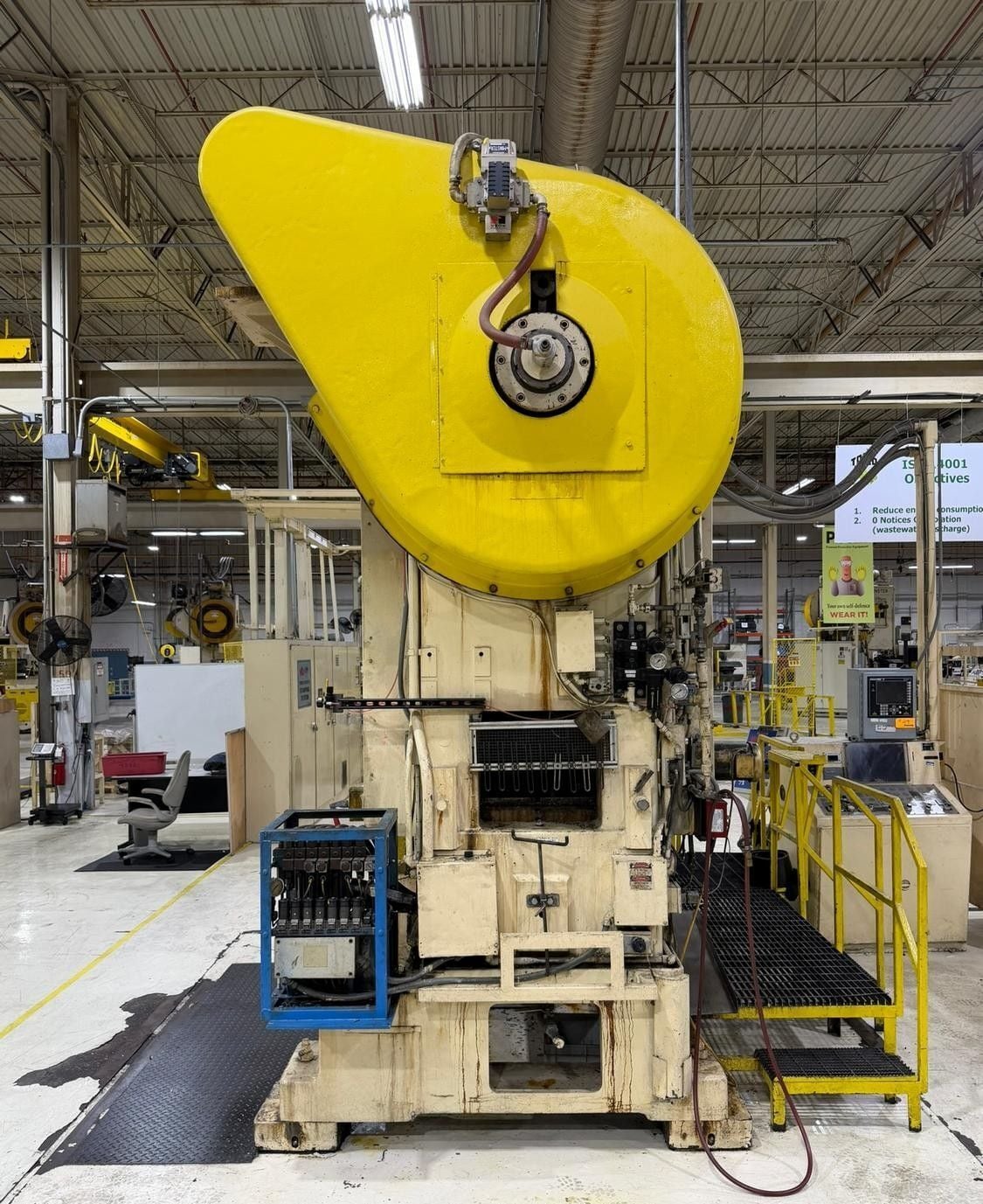 150 Ton, Minster #P2-150-60-40, Straight Side Double Crank Press, 5" stroke, 4" ram adjustment, 24" shut - Image 10