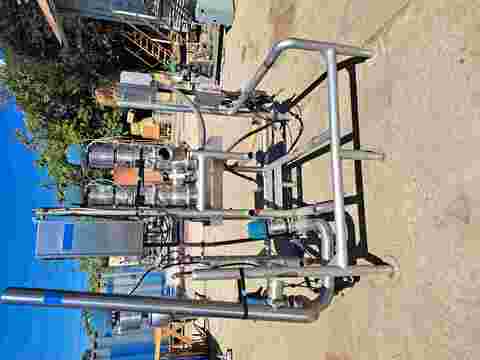 Diverter Valve Transfer Station, dairy silo discharge, (5) diverter valves - Image 2