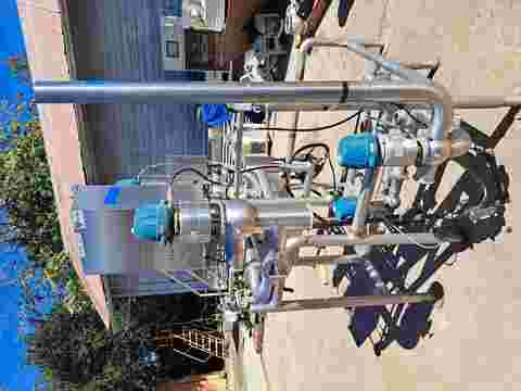 Diverter Valve Transfer Station, dairy silo discharge, (5) diverter valves - Image 3