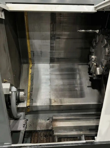 Haas #ST-30, CNC Lathe, 12.5" X, 26" Z, 21" swing, 15" cutting diameter, 32.5" cutting length, 10" chuck, 3" - Image 4