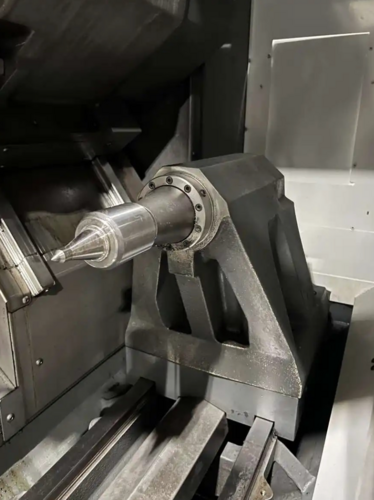 Haas #ST-30, CNC Lathe, 12.5" X, 26" Z, 21" swing, 15" cutting diameter, 32.5" cutting length, 10" chuck, 3" - Image 8