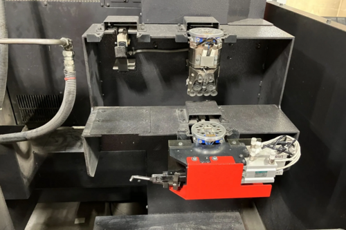 60 Ton, Amada #EG-6013-AR, CNC Press Brake, 4.6' overall, 5-7/8" stroke, 9-1/16" throat, 25" open height - Image 8