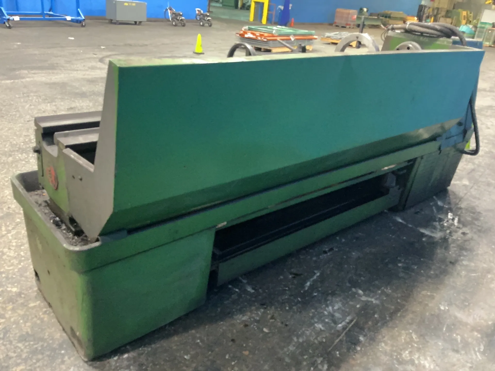 17" x 87" Clausing Colchester, engine lathe, no chuck, steady rest, tool post, tailstock, 3.25" bore, 10 HP - Image 2