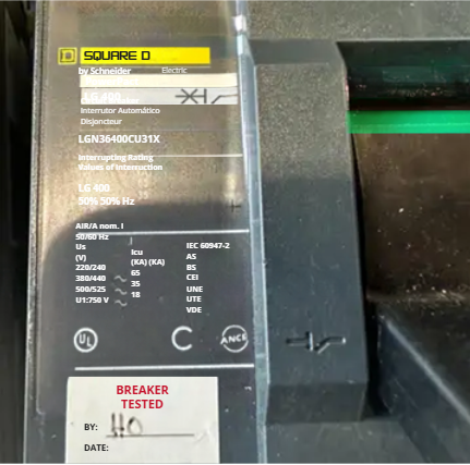 Siemens / Square D, 800 Amps., Commercial Circuit Breakers (4 available) - Image 3