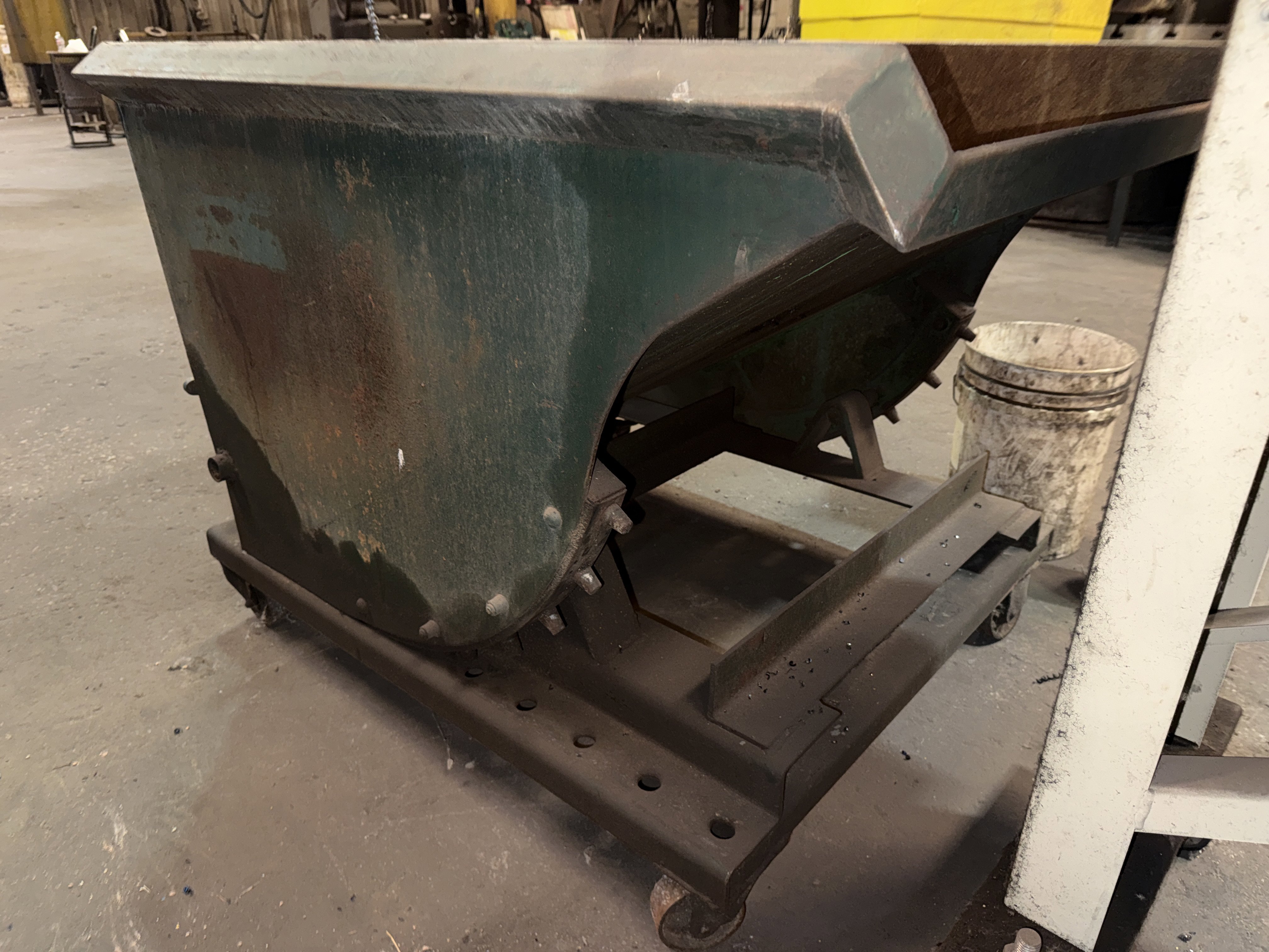 3 - 4 Cu. Yd. Self-Dumping Rolling Hopper - Image 3