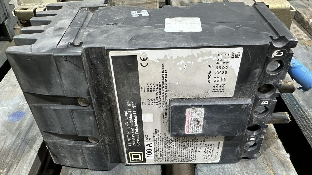 Square D Co., I-Line Plug on Lugs, SL100 and 100A 3-Pole - Image 2
