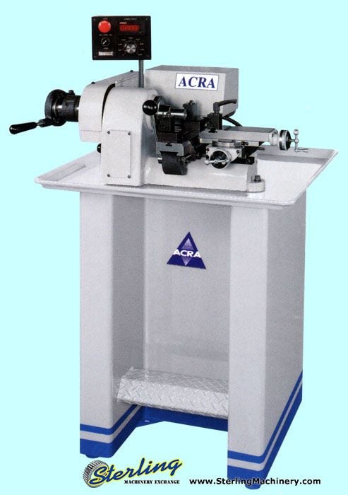9" x 10" Acra #27AFL, second operation toolmakers lathe, Lever 5C Collet closer, 4000 RPM, 1 HP, new, #SM27AFL - Image 1