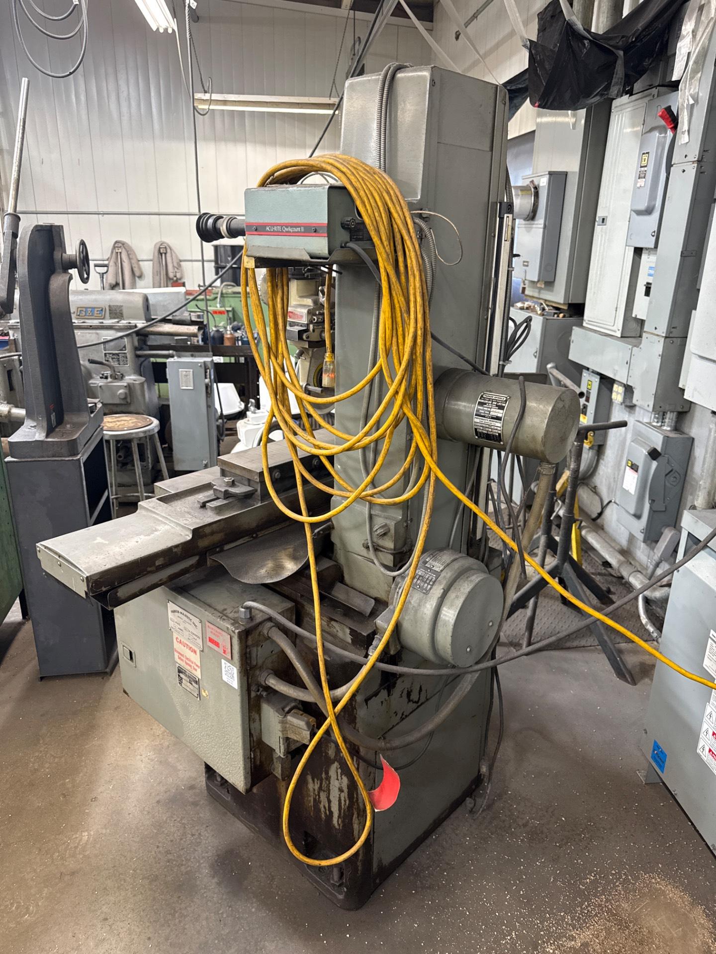7" x 18" Parker -Majestic #1418-6, Surface Grinder, 7" wheel, 1.25" bore, 300 lb. capacity, 12" max work - Image 1