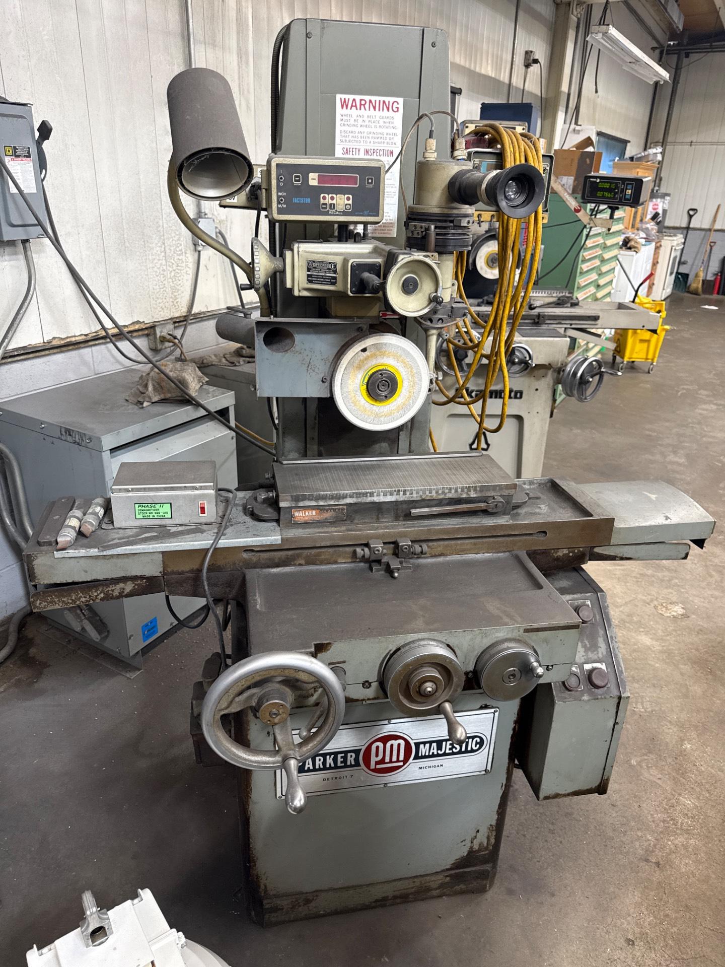 7" x 18" Parker -Majestic #1418-6, Surface Grinder, 7" wheel, 1.25" bore, 300 lb. capacity, 12" max work - Image 2