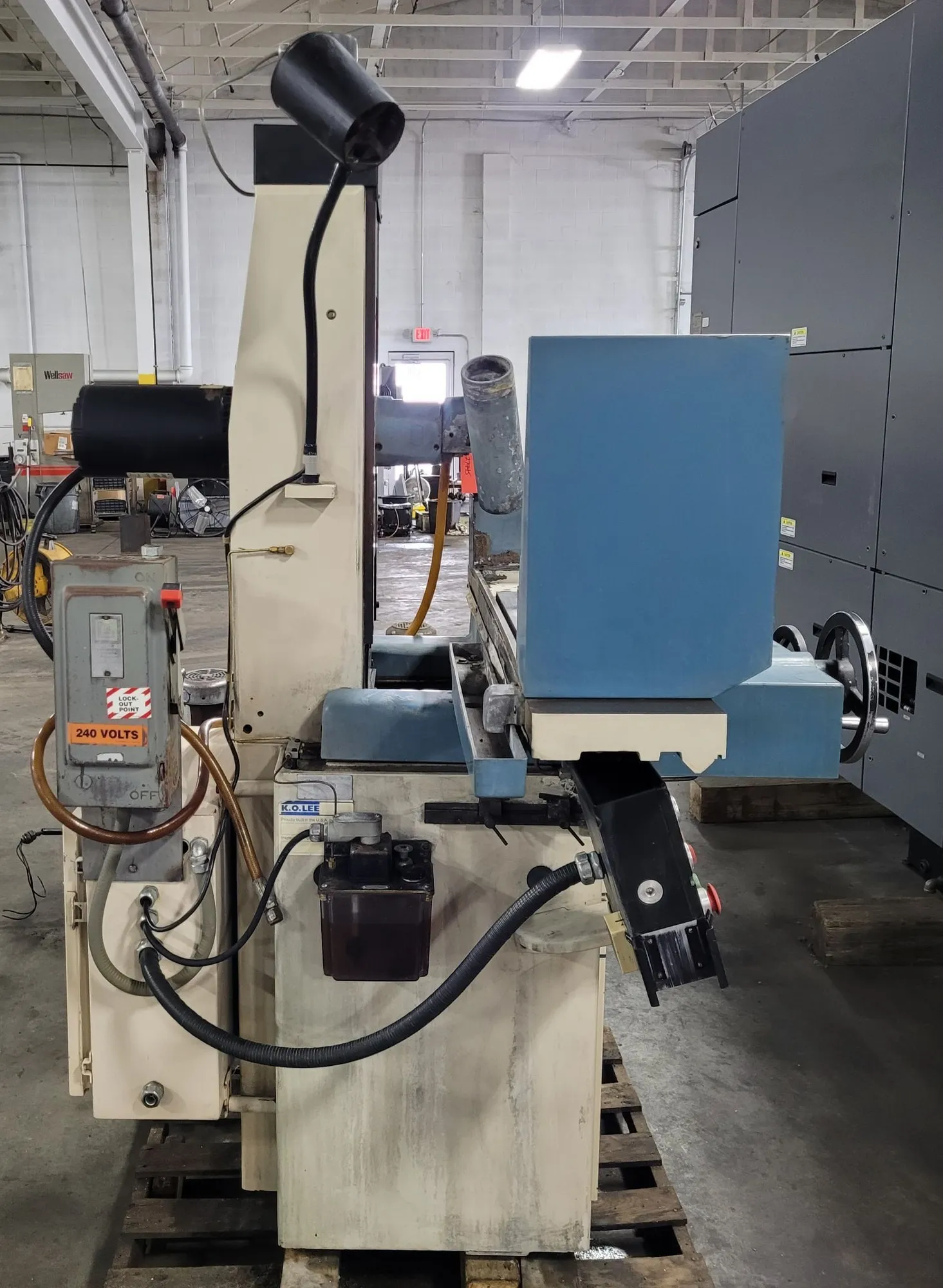 6.2" x 16" K.O. Lee #SH618-2, Hydraulic Surface Grinder, 8" x 3/4" x 1-1/4" wheel, 3600 RPM, 2 HP, 3-Axis - Image 6