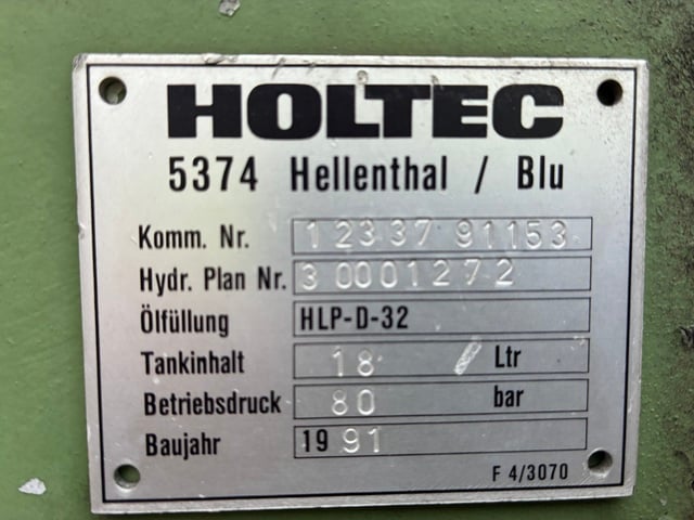 Holtec #HLP-D-32, Package Saw, 1991 - Image 6