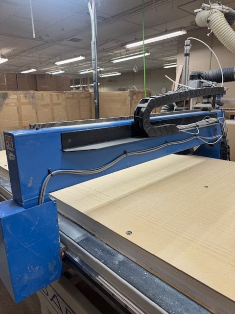 ShopSabre #RC8, CNC Router, 5' x10' vacuum table, 97" X, 51" Y, 9" Z, 3.25 HP, 1500 IPM, WinCNC Control - Image 8