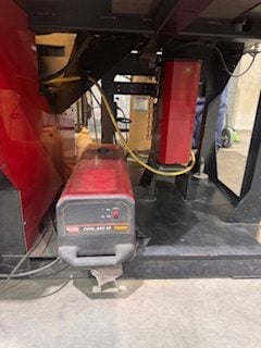 Lincoln Electric eCell, dual-zone robotic MIG weld cell, Fanuc ArcMate 6-Axis robot, Lincoln Power Wave MIG - Image 6